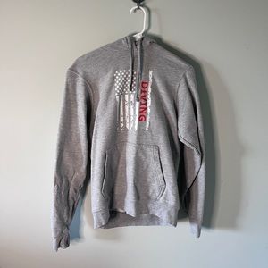 Womens USA diving hoodie